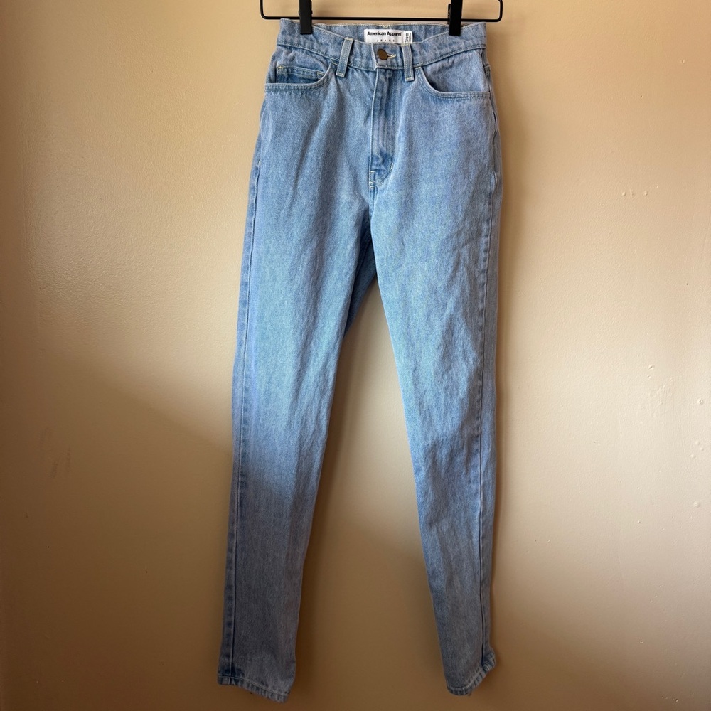 American Apparel Light Wash Jeans